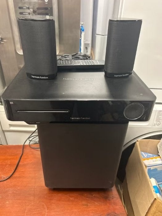 Harman/Kardon BDS 2.1 home cinema systeem., Audio, Tv en Foto, Home Cinema-sets, Overige merken, Gebruikt, 2.1-systeem, Blu-ray-speler