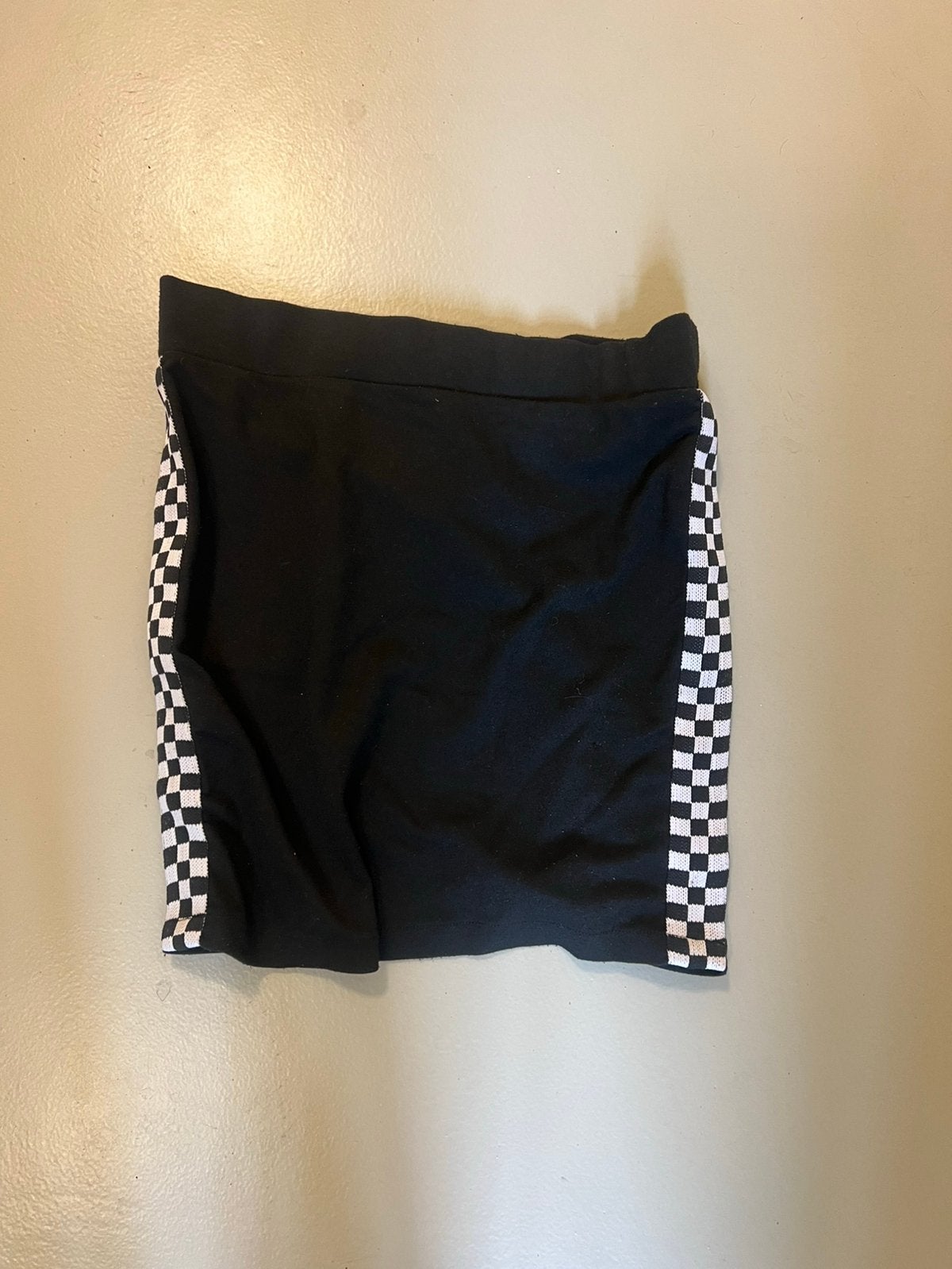 Kort zwart rokje, Ophalen, Zo goed als nieuw, Zwart, Boven de knie