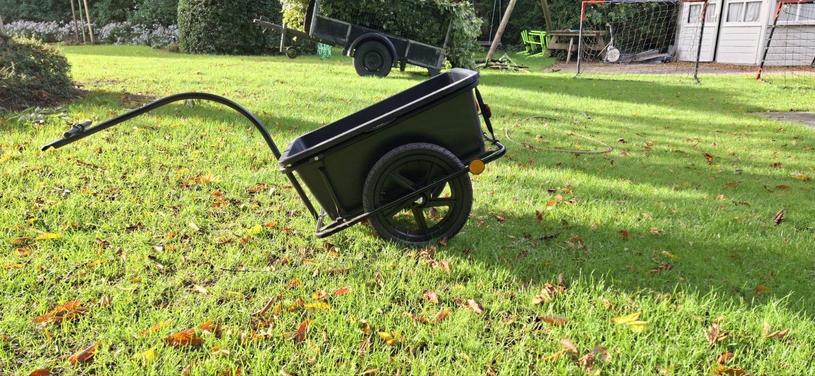 Monzana Fietsaanhanger - Bagagekar, Ophalen, Bagagekar, Monzana, Zo goed als nieuw
