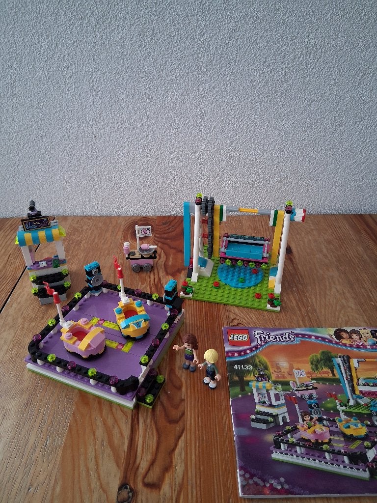 Lego Friends 41133 Pretpark botsauto's, Kinderen en Baby's, Ophalen of Verzenden, Gebruikt, Lego
