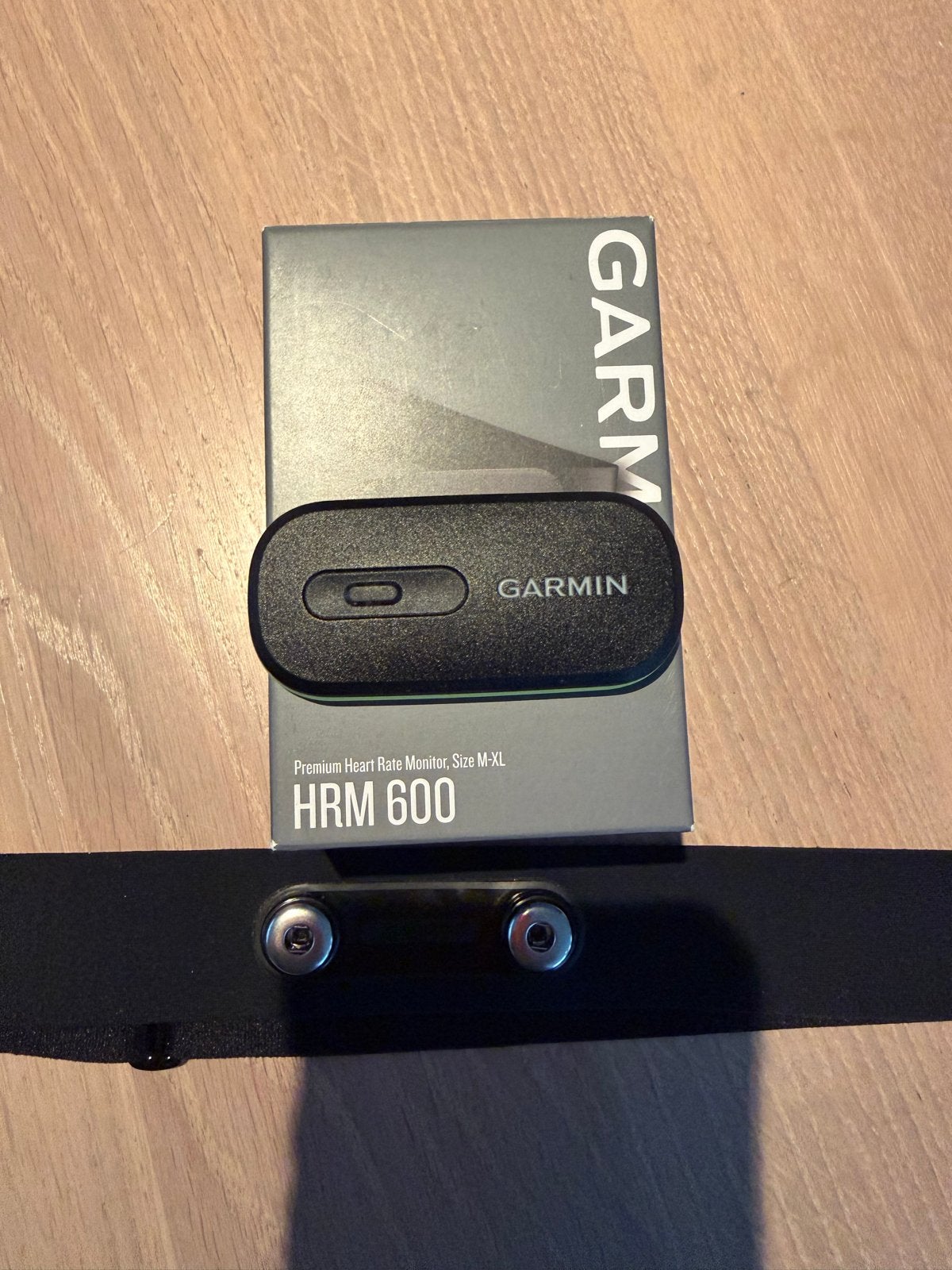 Garmin HRM 600 Premium Hartslagmeter met Borstriem, Sport en Fitness, Ophalen of Verzenden, Zo goed als nieuw, Garmin, Met borstriem