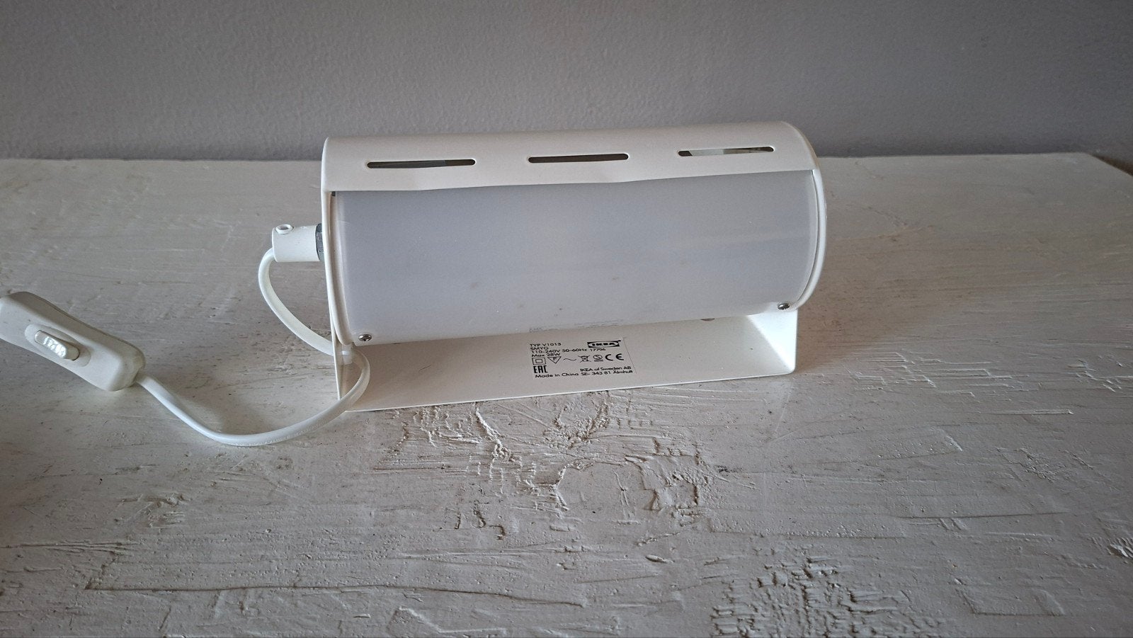 Vintage IKEA Smyg Wandlamp / Bedlamp – Type V1013 – Jaren 90, Gebruikt, IKEA, E14 (klein), Ophalen of Verzenden