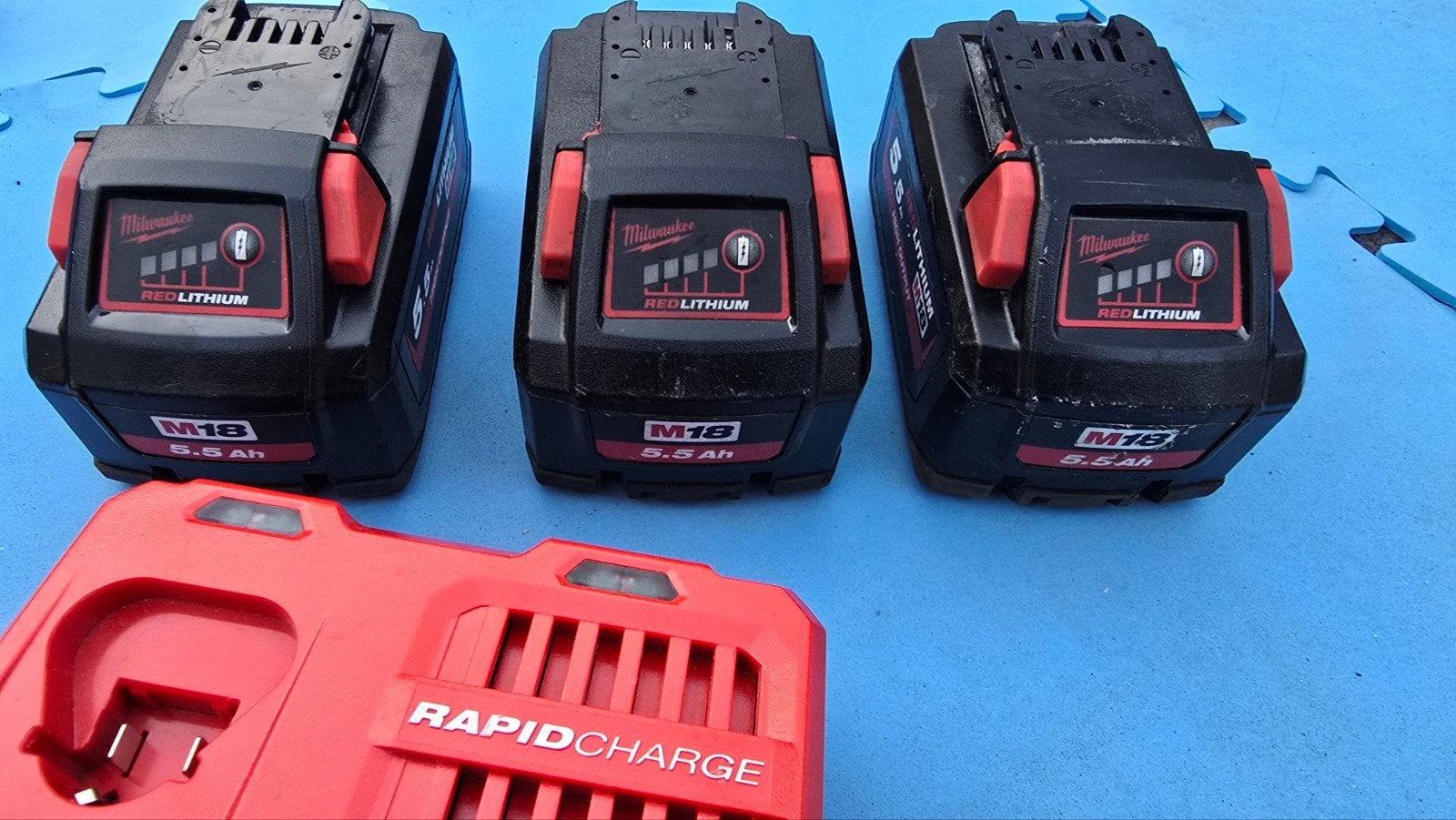 Milwaukee M18 Accu Boormachine, Multitool en Accu's, Variabele snelheid, Ophalen of Verzenden, Boor- en Schroefmachine, Gebruikt