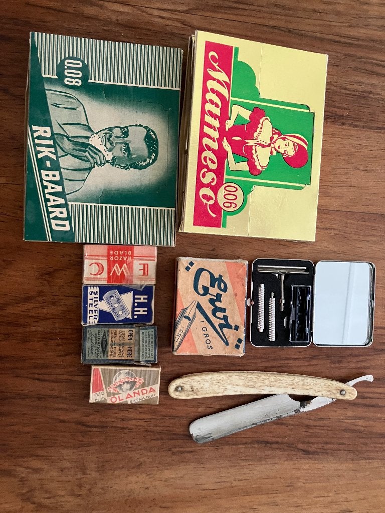 Vintage Scheermesjes en Scheerbenodigdheden Collectie, Ophalen of Verzenden, Gebruikt, Overige typen
