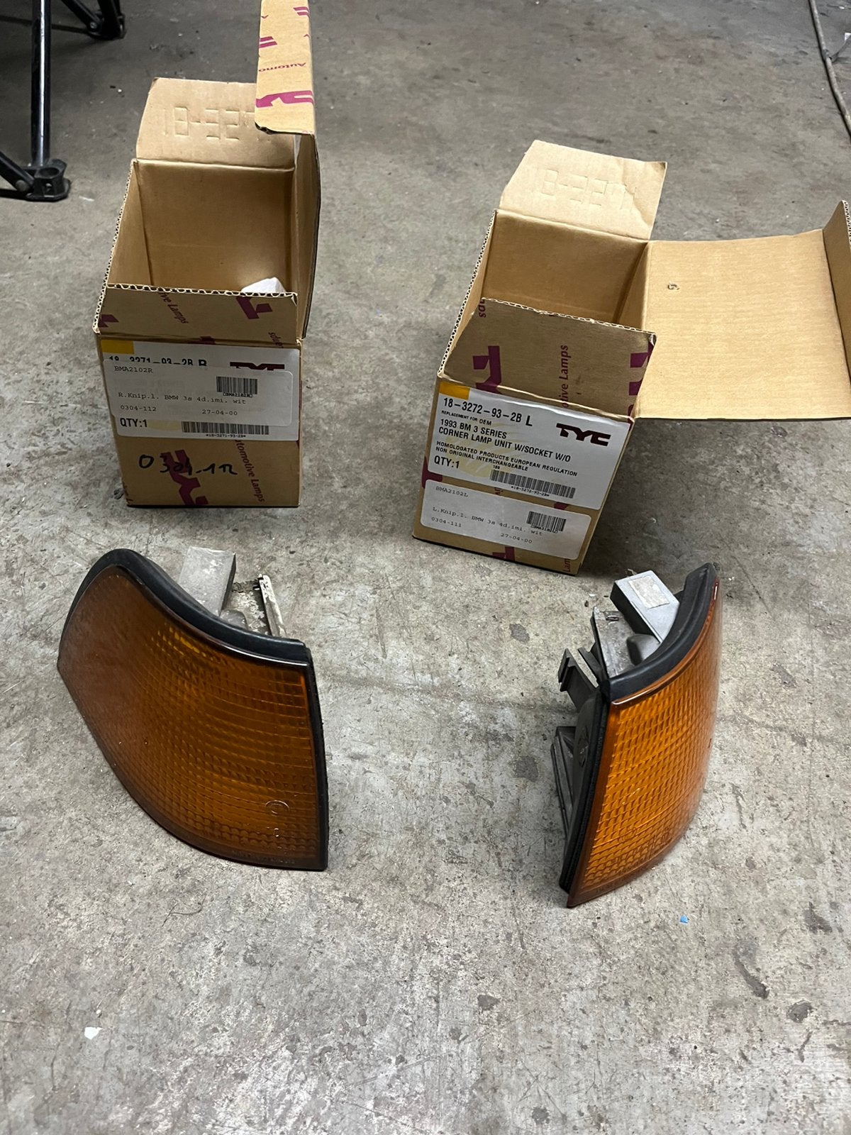 Bmw 3 e36 Serie Koplampen Set, Auto-onderdelen, Ophalen, Nieuw, BMW