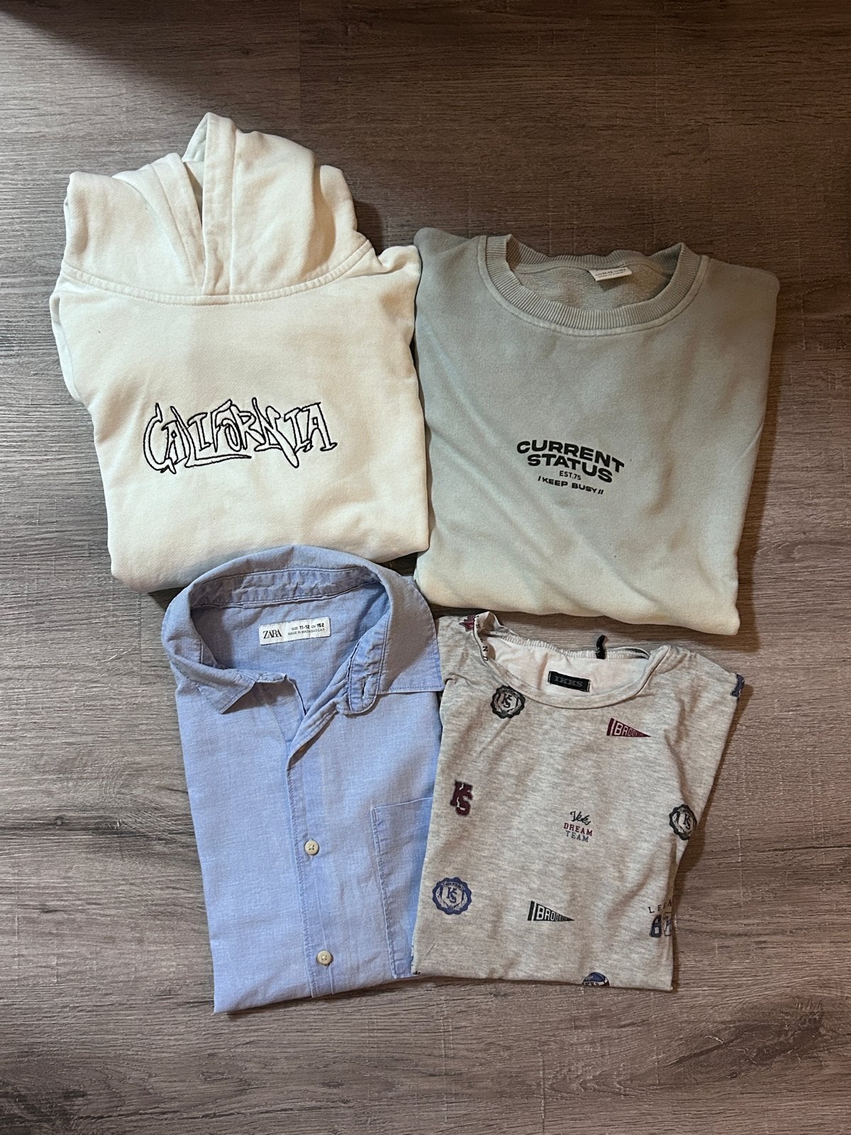 Kledingpakket jongens maat 152 (Zara, IKKS), Ophalen of Verzenden, Gebruikt, Maat 152