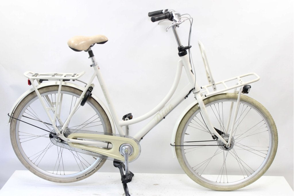 Refurbished Batavus Diva Dames 62 cm - Transportfiets, Fietsen en Brommers, Fietsen | Dames | Damesfietsen, Niet ingevuld, Gebruikt