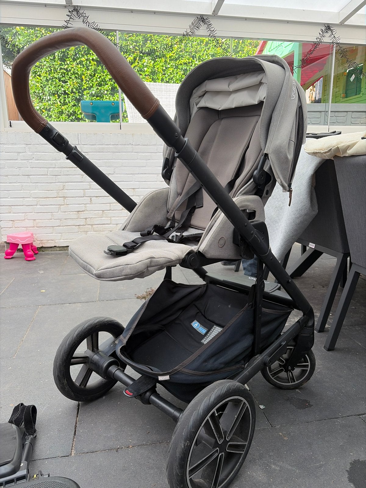 Nuna Mixx Next Kinderwagen met alle toebehoren + opstapje, Gebruikt, Combiwagen, Met reiswieg, Ophalen