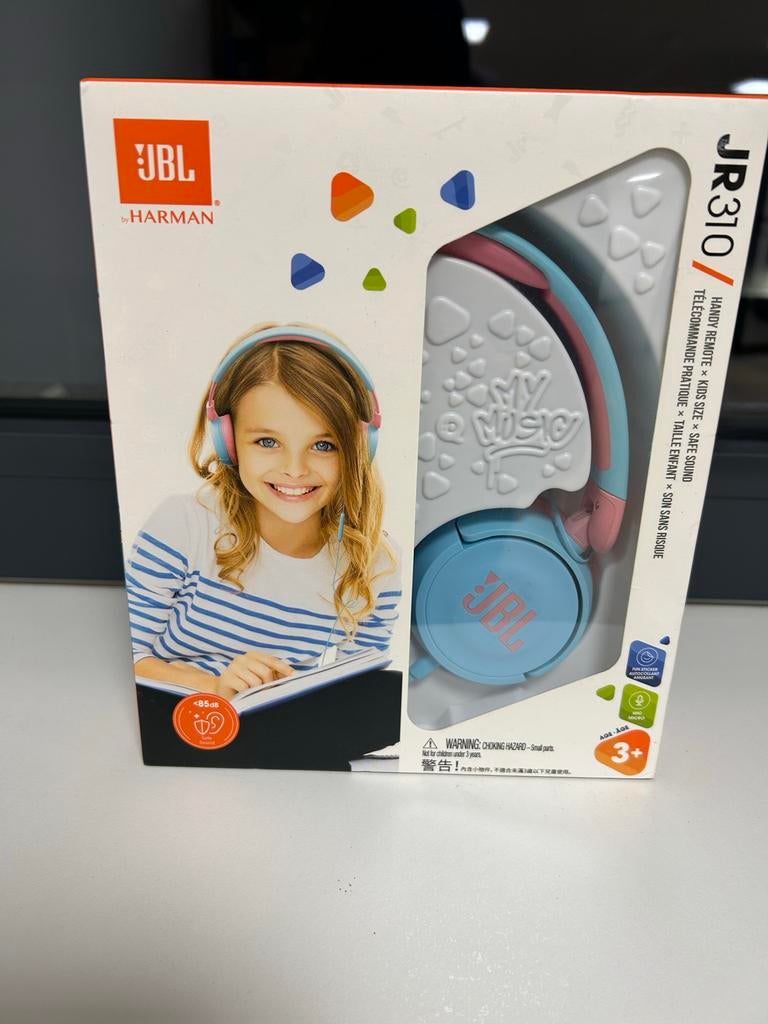 JBL JR310 Kinderkoptelefoon - Roze/Blauw, Ophalen of Verzenden, Nieuw