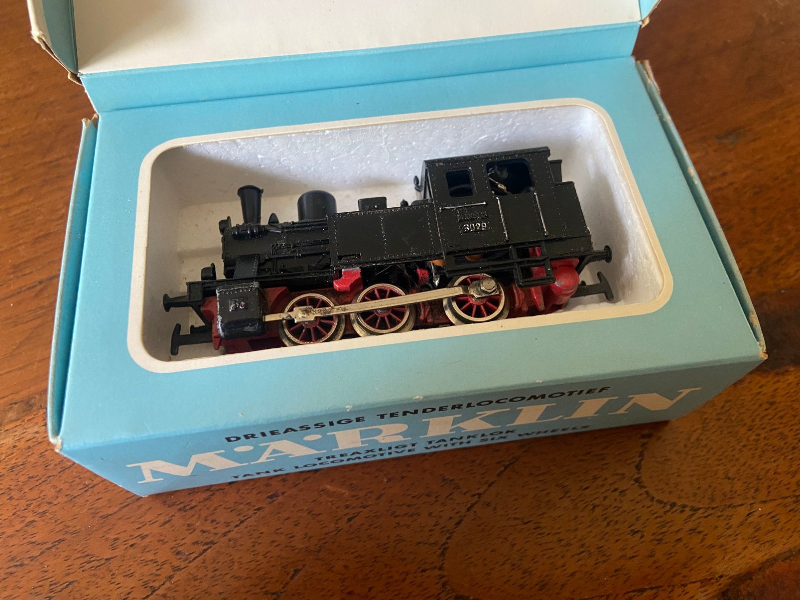 Marklin 3029 Locomotief, Overige merken, Ophalen of Verzenden, Zo goed als nieuw, Gelijkstroom