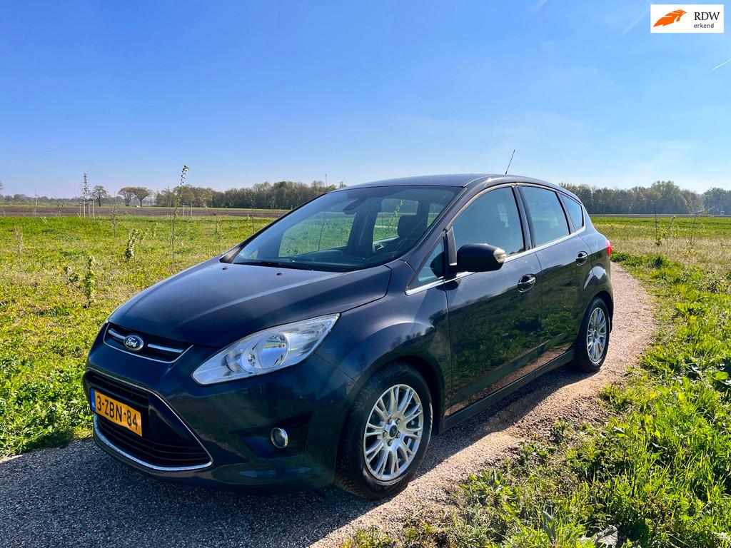 Ford C-Max 1.6 TDCi Titanium Bj2012, Voorwielaandrijving, Stof, Gebruikt, Zwart