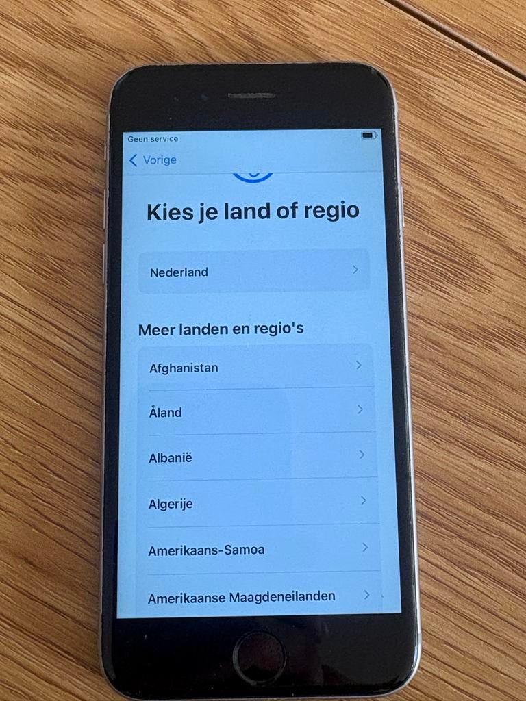 iPhone 6S Zilver, Telecommunicatie, Mobiele telefoons | Apple iPhone, Gebruikt, 32 GB, Ophalen of Verzenden, Zonder simlock