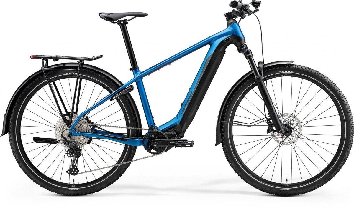 MERIDA eBIG NINE 600 EQ Heren Silk Blue 43cm M, -, -, Nieuw, Minder dan 47 cm