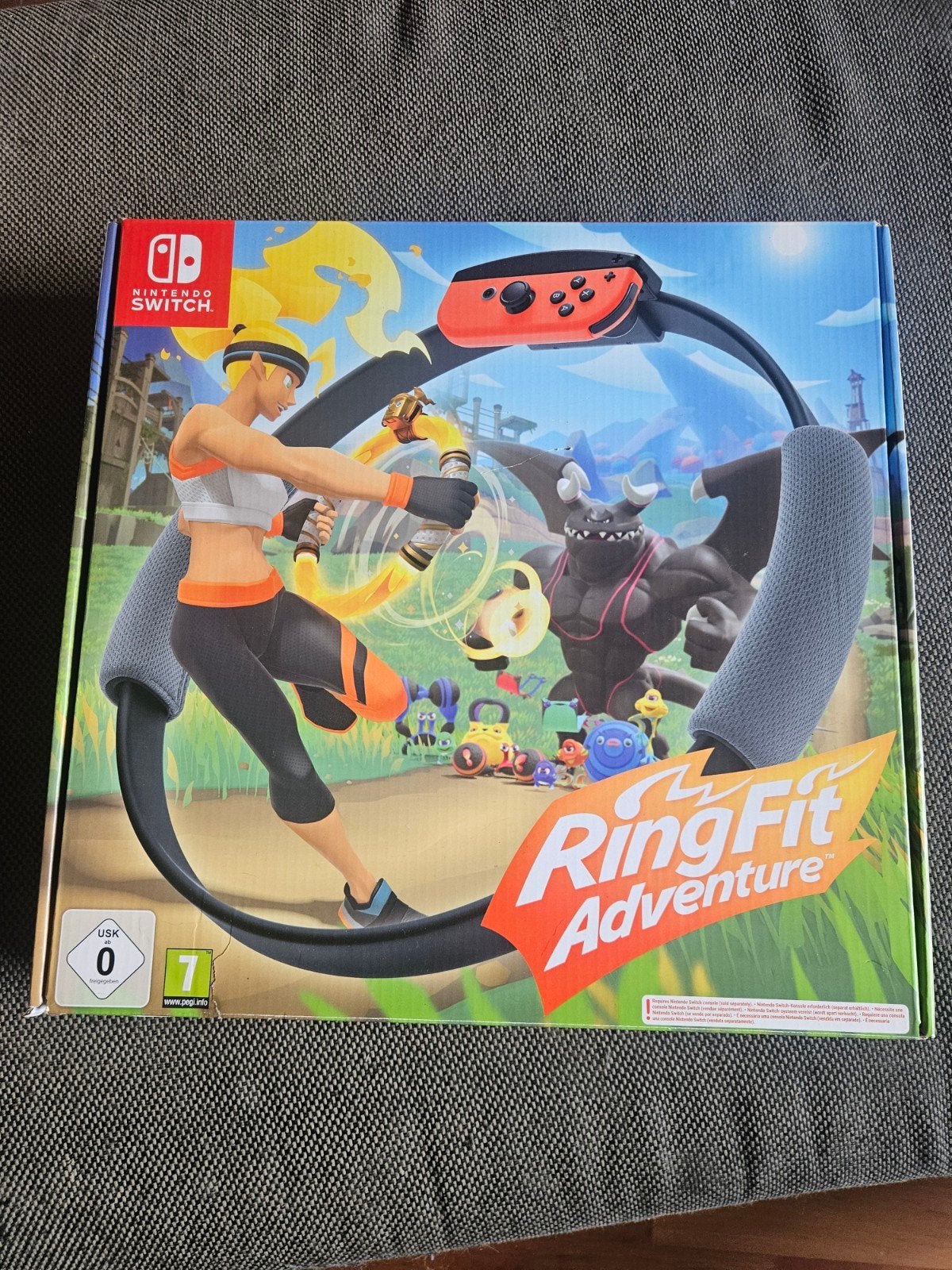 ringfit adventure nintendo swicht geheel compleet, Spelcomputers en Games, Games | Nintendo Switch, 1 speler, Ophalen of Verzenden