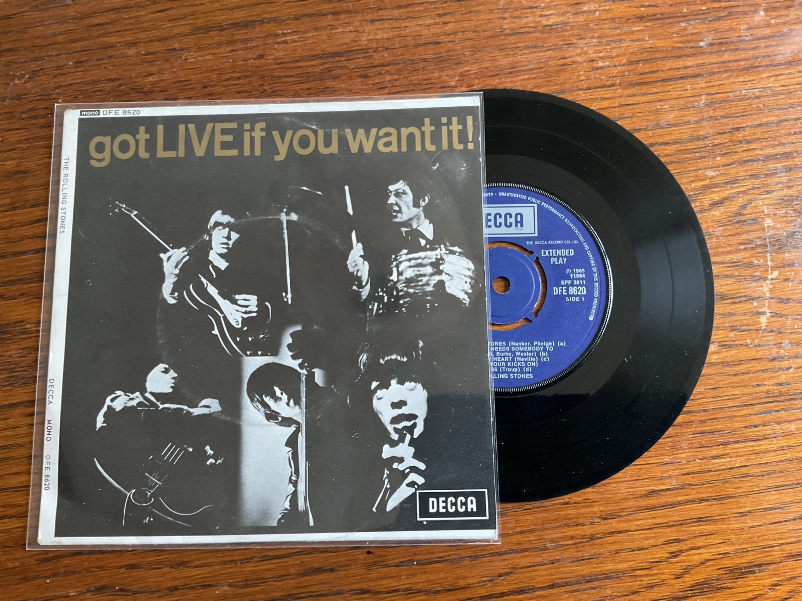 Rolling Stones E.P.  Got Live If You Want It, Ophalen of Verzenden, Zo goed als nieuw