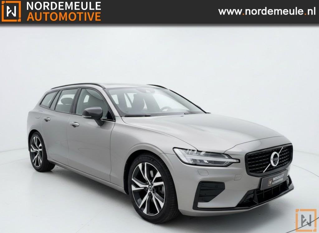 Volvo V60 2.0 B4 PLUS DARK, Leder, Lane, LED, ACC, Auto's, Volvo, Bedrijf, V60, ABS, Adaptive Cruise Control, Airbags, Airconditioning