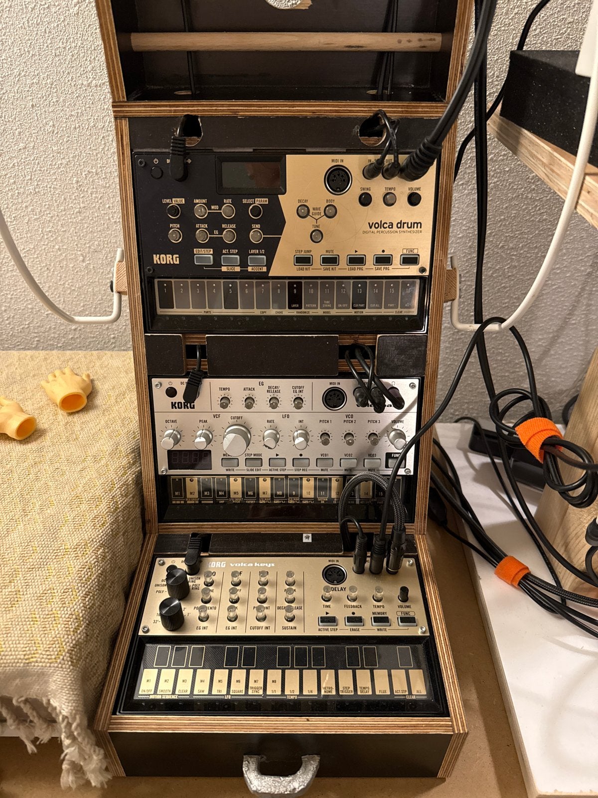 Korg Volca Synthesizer Set met Drum, Bass en Keys, Ophalen of Verzenden, Zo goed als nieuw, Overige aantallen, Korg