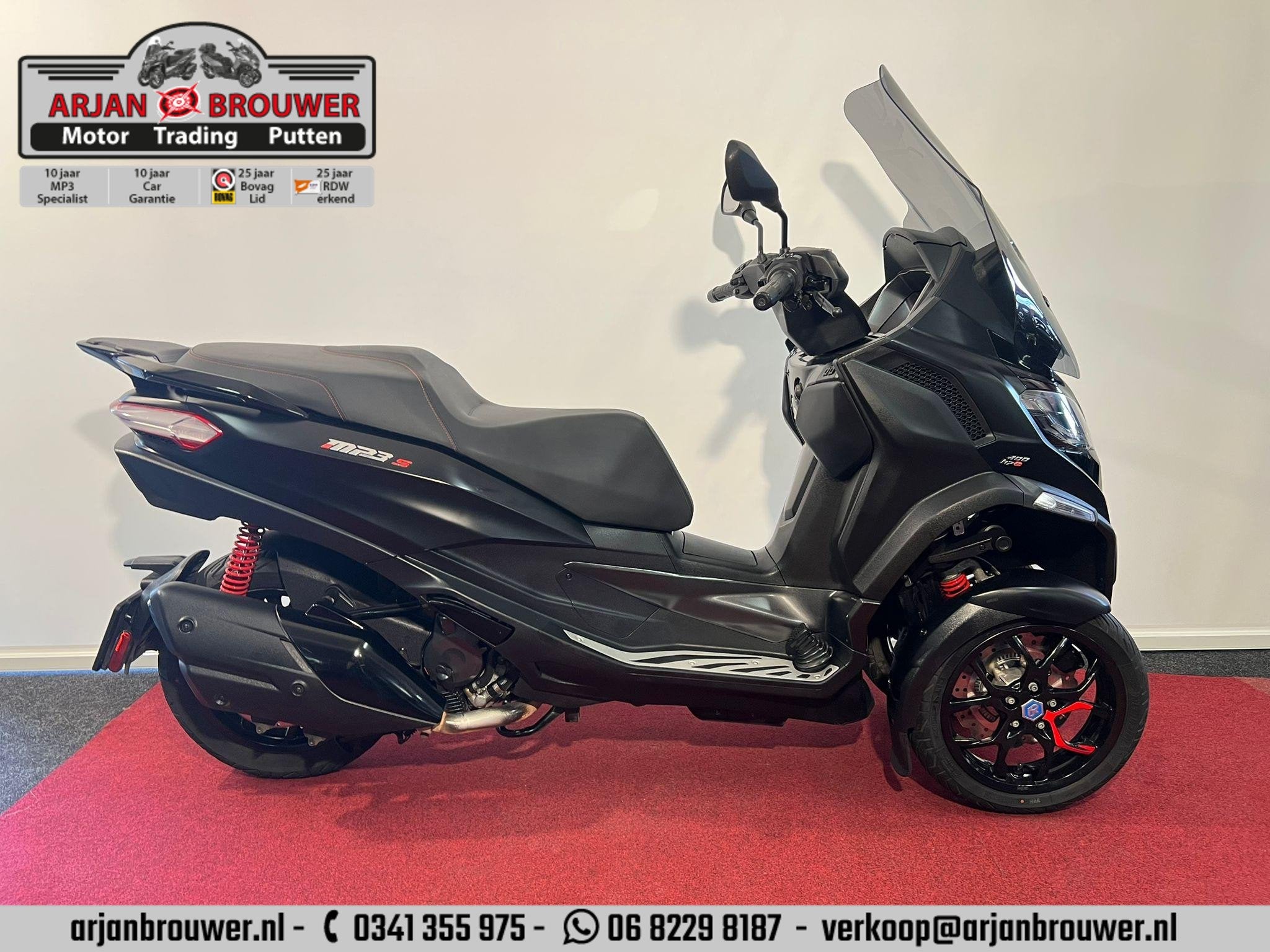 Piaggio MP3 400 HPE STE Sport ABS, Motoren, 400 cc, Scooter, Bedrijf, Piaggio Vespa B.V.