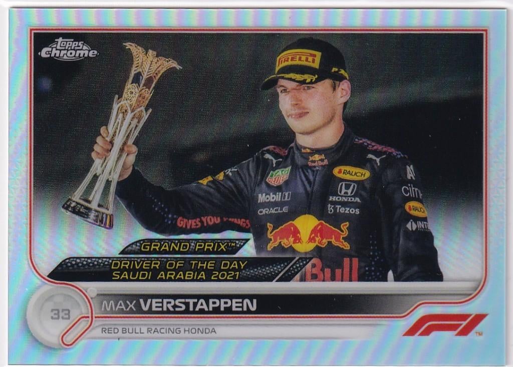 Max Verstappen Refractor #192, Verzenden, Nieuw, Formule 1