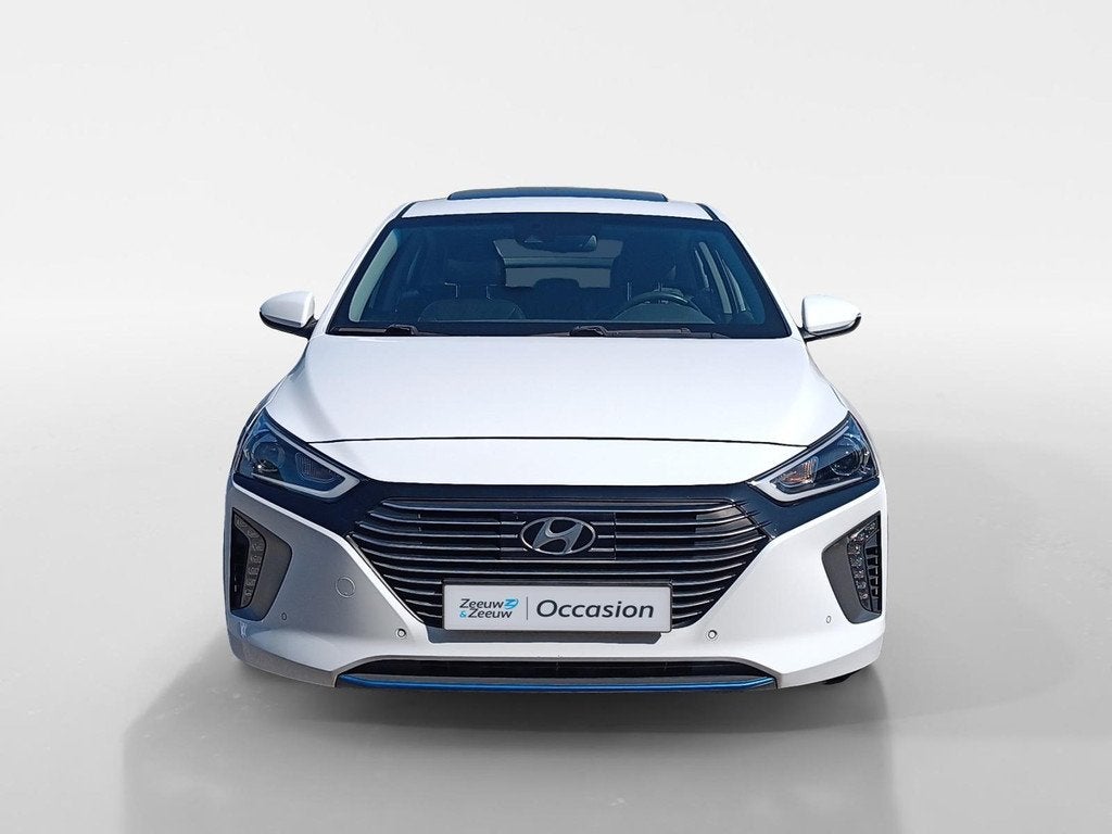 Hyundai IONIQ 1.6 GDi Premium | Bose audio | Schuif-/kanteld, Auto's, Hyundai, Gebruikt, Wit, Origineel Nederlands, Bedrijf