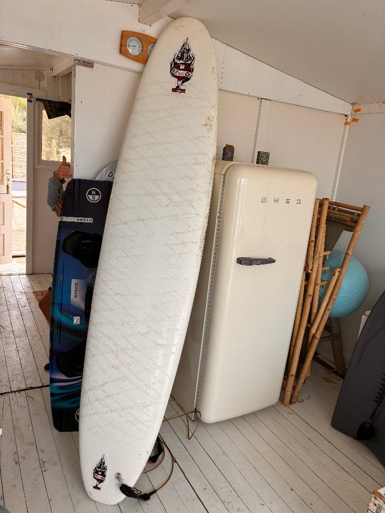Malibu surfboard hart surfboards, Watersport en Boten, Golfsurfen, Ophalen, Gebruikt, Longboard