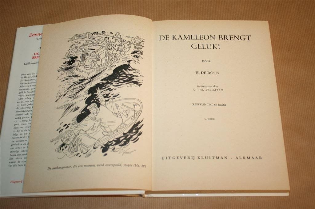De Kameleon brengt geluk! 5e druk, ca. 1967, Ophalen of Verzenden, Gelezen