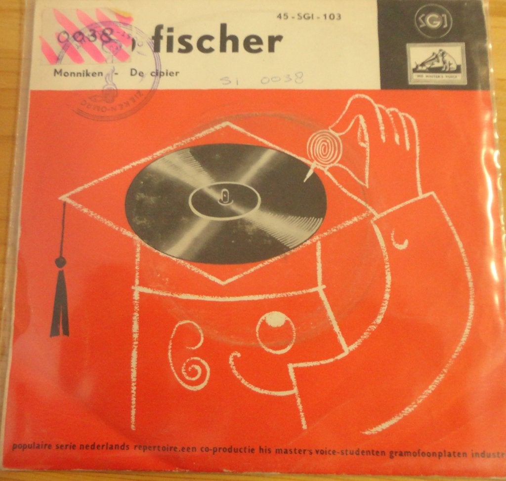Jaap Fischer > Monniken, Ophalen of Verzenden, Gebruikt, 7 inch, Nederlandstalig