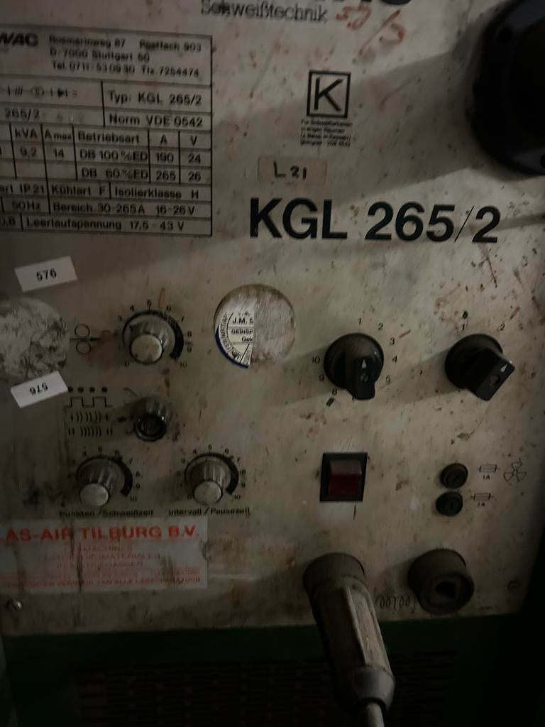 Supergoed mig machine 380 volt, Ophalen of Verzenden, Gebruikt, 250 ampère of meer, Co2