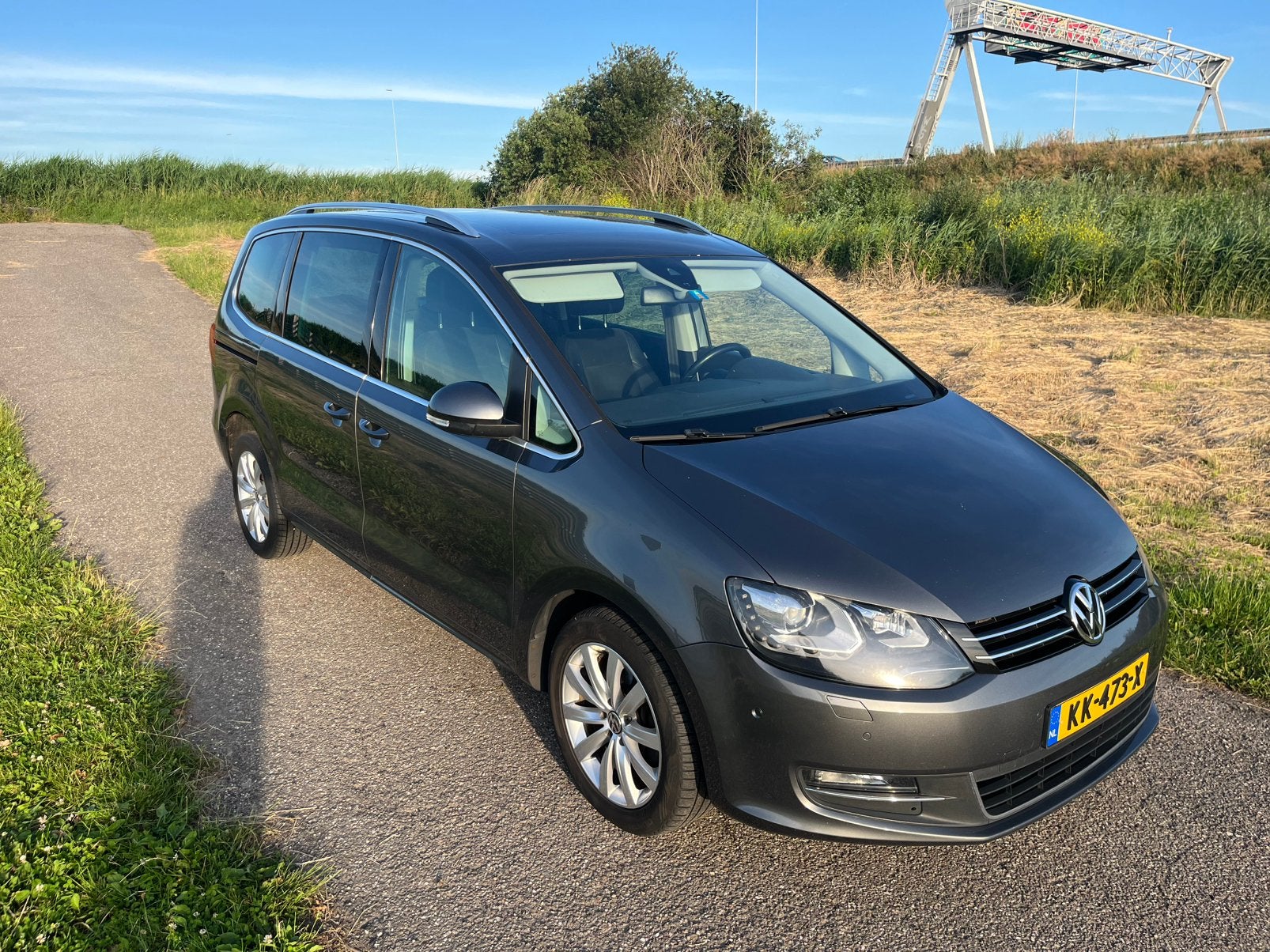 VW Sharan 2.0 TSI DSG 200pk vijfzits automaat higline !, 4 cilinders, Particulier, 102 €/maand, 750 kg