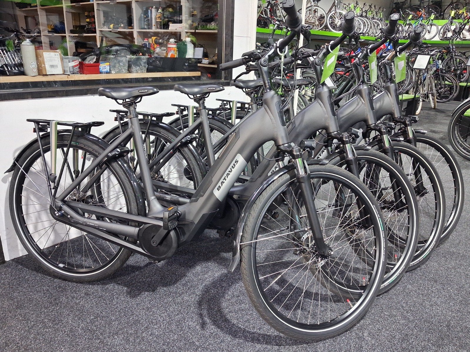 Batavus altura bosch active plus 500wh DEMO!!!, Ophalen, Zo goed als nieuw, Batavus