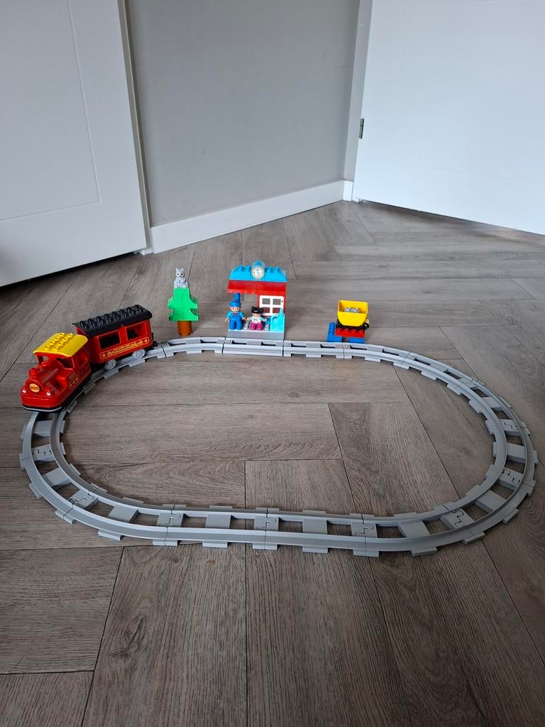 Duplo treinbaan compleet, Ophalen, Zo goed als nieuw