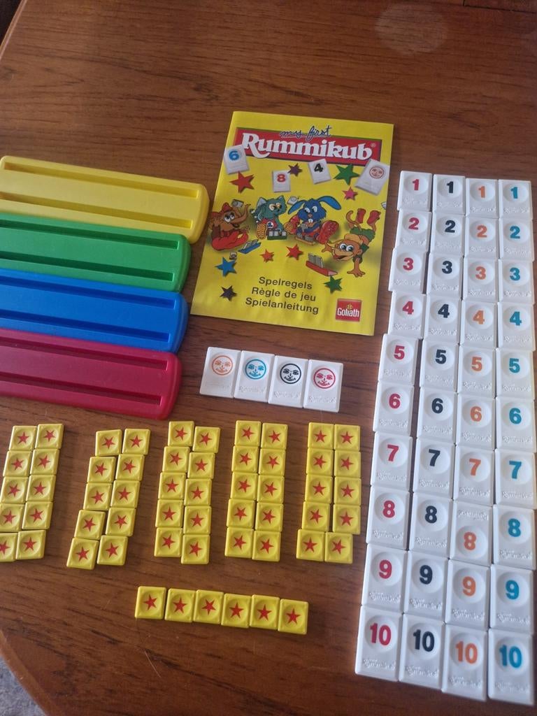 My first Rummikub/Rummikub junior, Goliath, Ophalen of Verzenden, Zo goed als nieuw