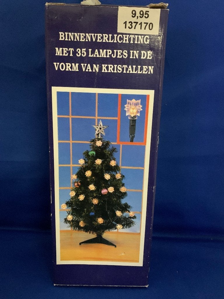 Kristallen binnenverlichting met 35 lampjes, Niet bekend, Niet bekend, Nieuw, Ophalen of Verzenden