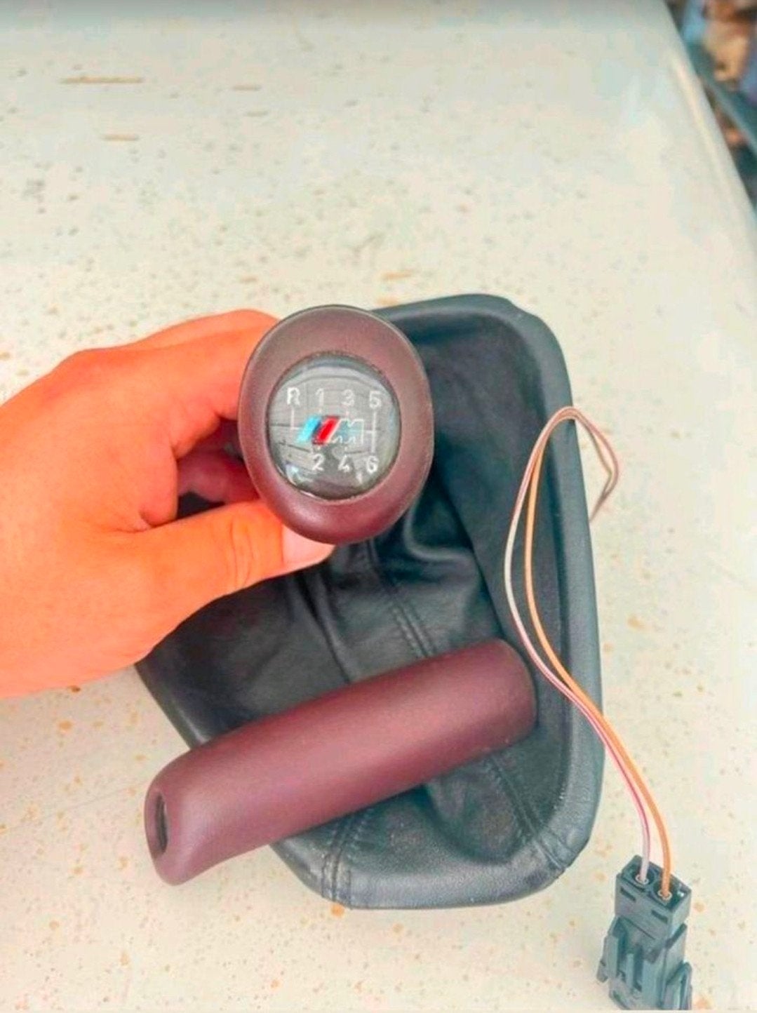 BMW E39 M5 individual pook en handremgreep, Auto-onderdelen, Interieur en Bekleding, Ophalen of Verzenden, Gebruikt, BMW