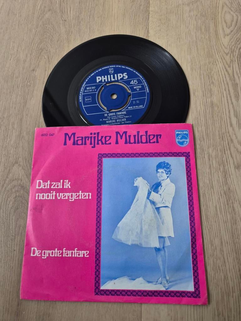 Marijke Mulder - de grote fanfare philips 6012 047, Cd's en Dvd's, Vinyl | Nederlandstalig, Ophalen of Verzenden, Zo goed als nieuw