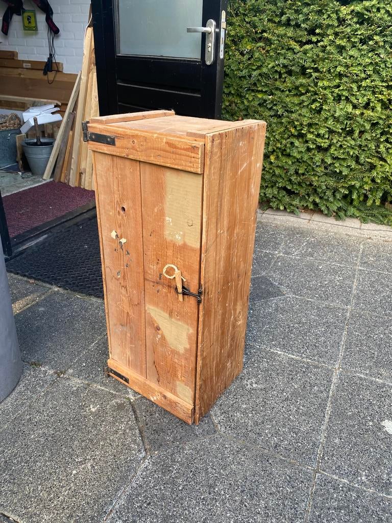 Houten opbergkist, Ophalen of Verzenden, Zo goed als nieuw