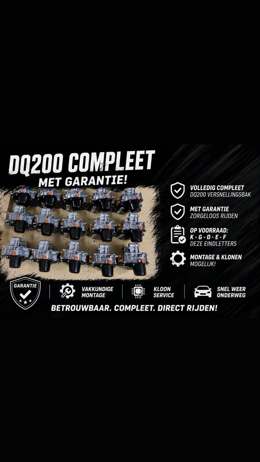 DSG7 Mechatronic DQ200 – NIEUW OP VOORRAAD, Ophalen of Verzenden, Nieuw, Audi