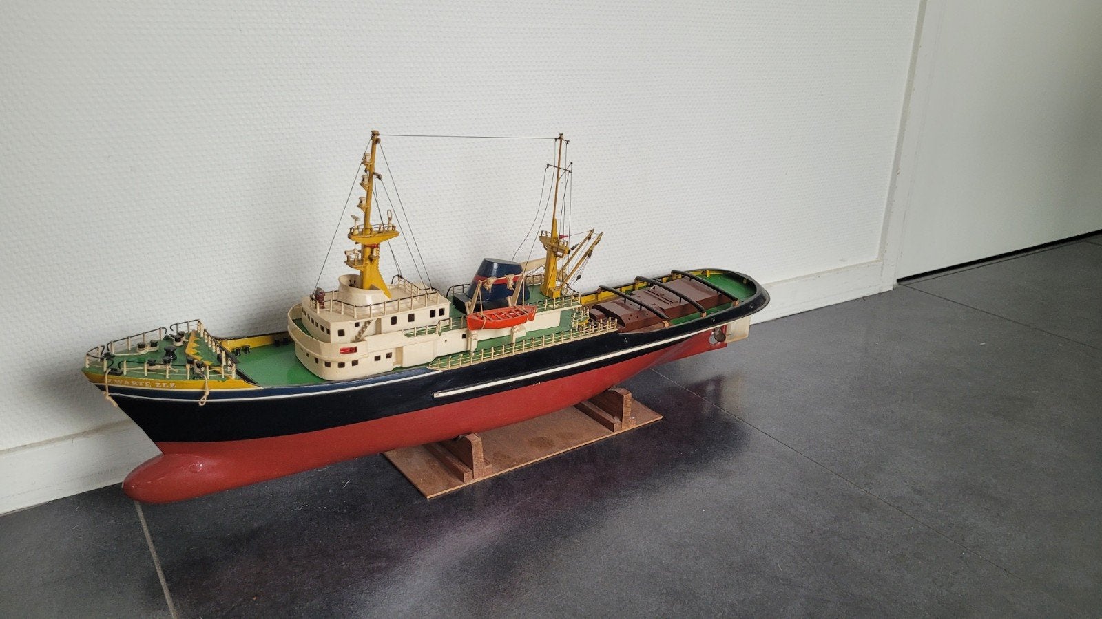 zwarte zee en smit Rotterdam., Ophalen