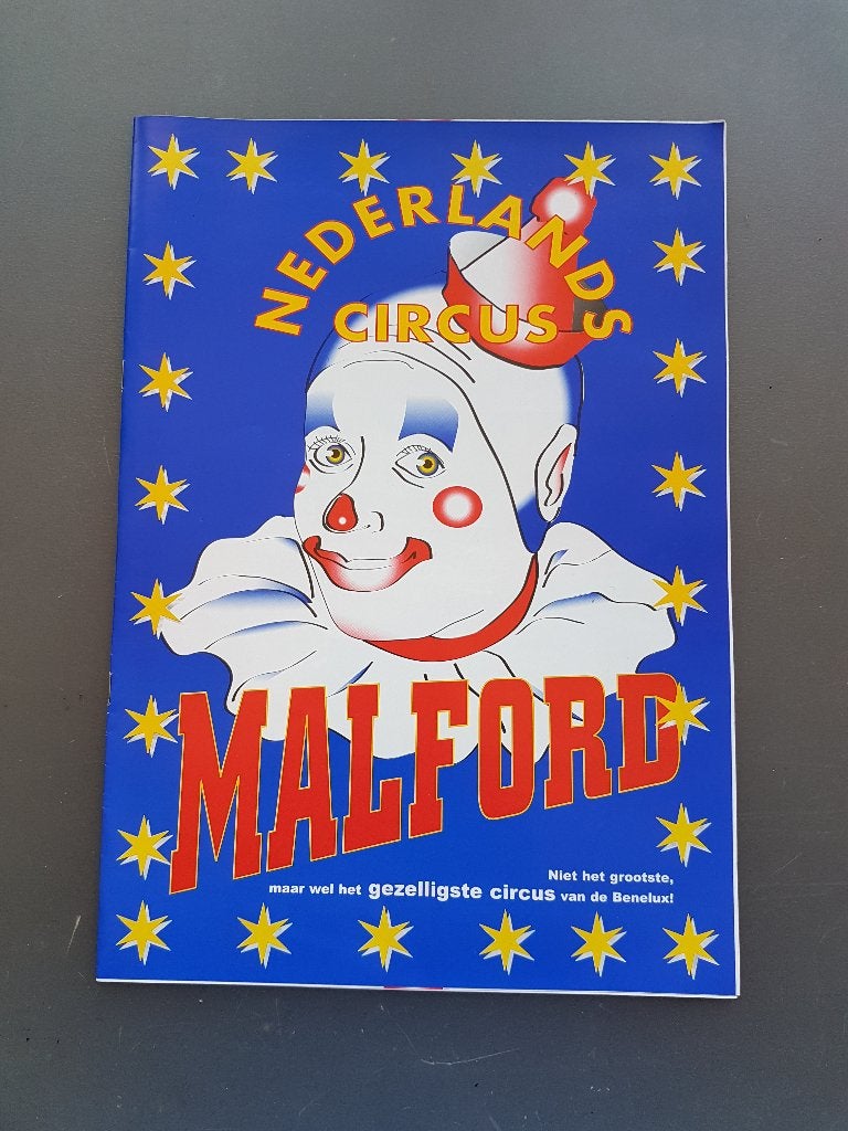 Programmaboek Nederlands Circus Malford  seizoen 2000, Verzamelen, Ophalen of Verzenden, Zo goed als nieuw