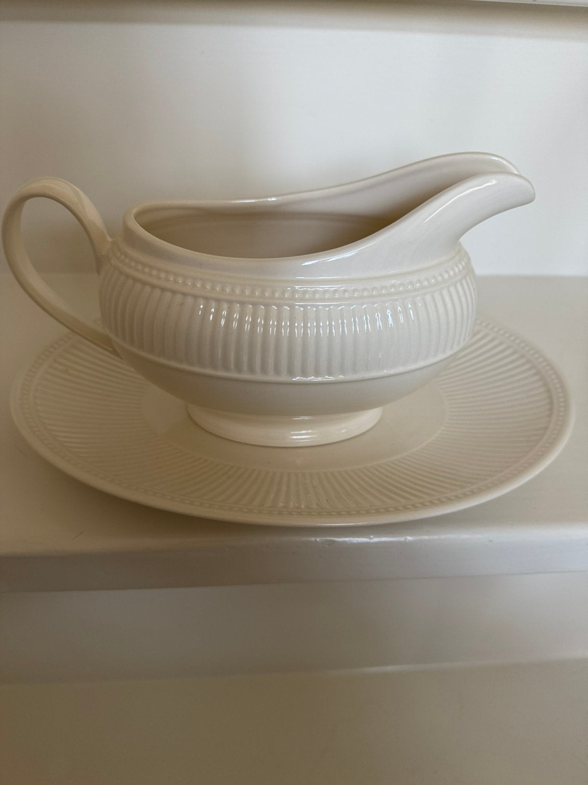 Wedgwood Windsor Juskom, Huis en Inrichting, Keuken | Servies, Ophalen of Verzenden, Zo goed als nieuw, Porselein, Kom(men)