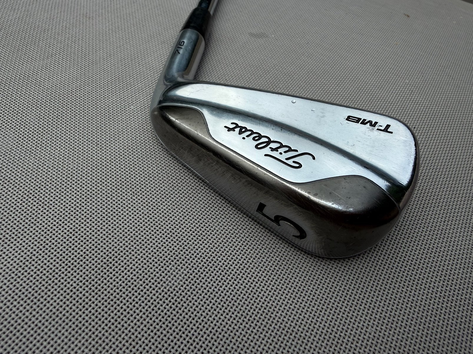 Titleist 716 T-MB ijzer 5 Utility Iron Steel Shaft, Ophalen of Verzenden, Gebruikt, Club
