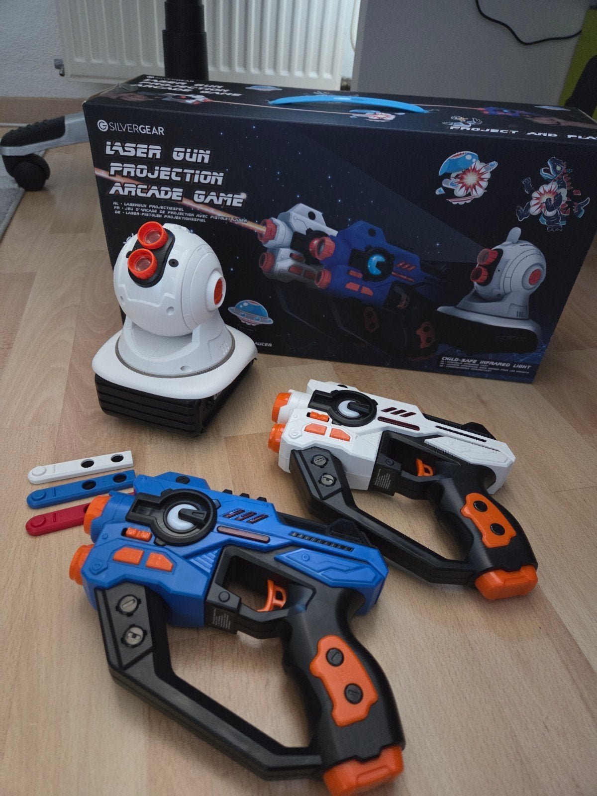 lasergame met projecter!!, Ophalen, Zo goed als nieuw