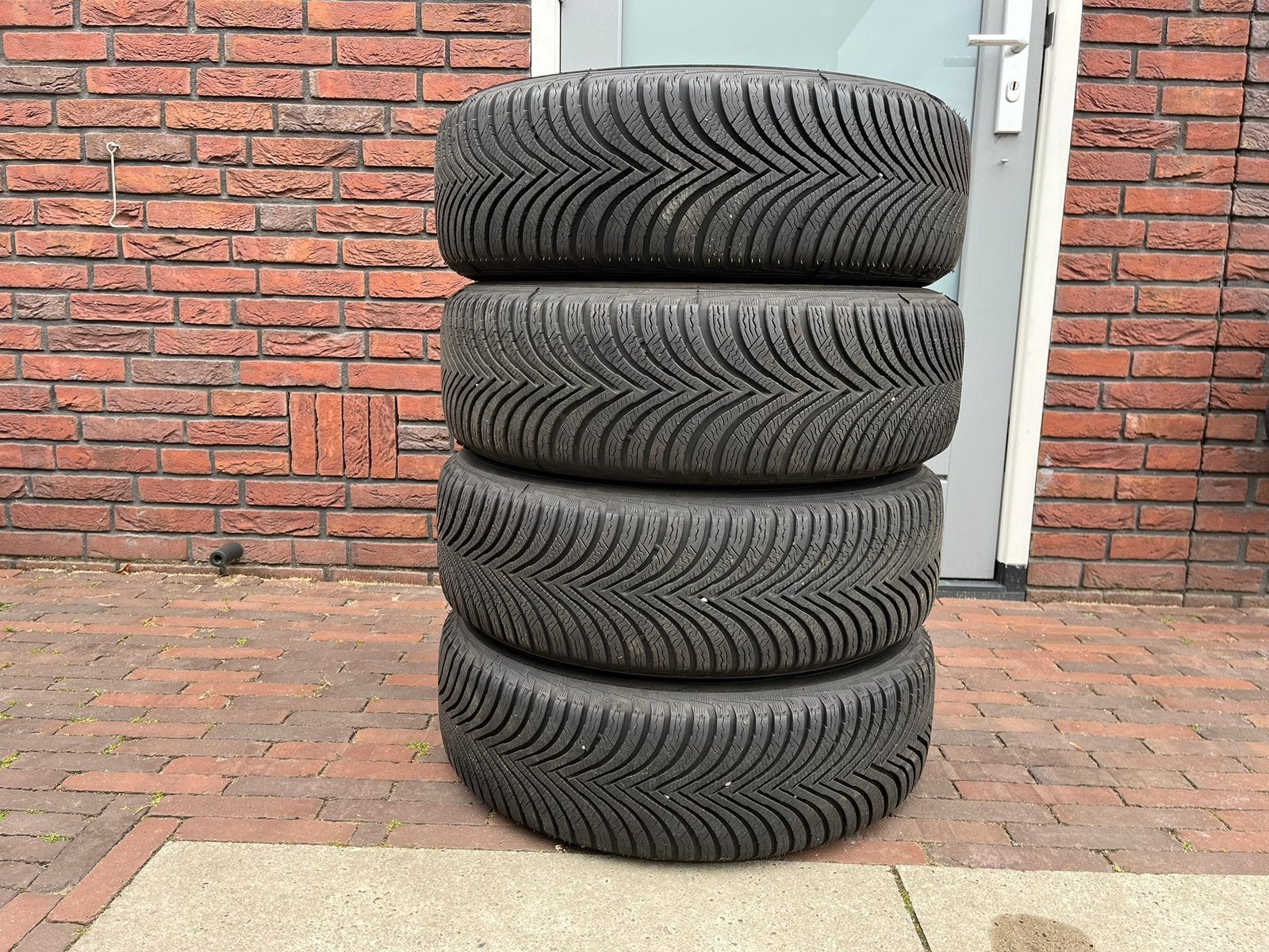 Originele VW T-Roc Caddy 16 inch 5x112 Michelin Winter, Auto-onderdelen, Banden en Velgen, Ophalen, Gebruikt, 16 inch, Banden en Velgen