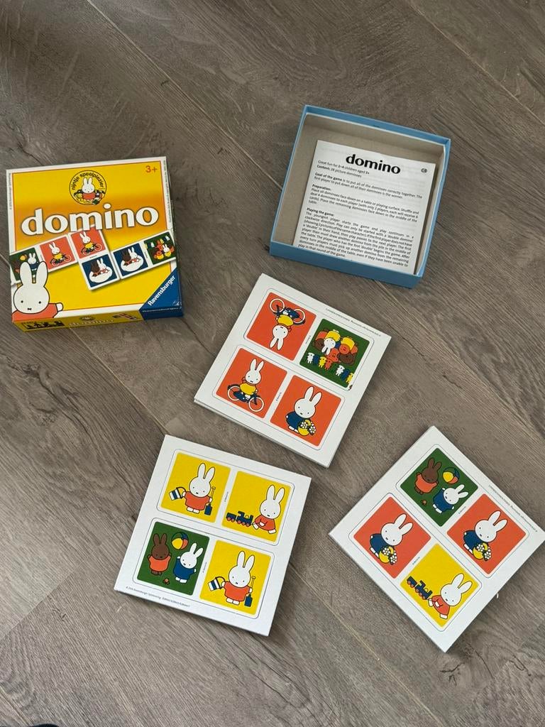 Domino Nijntje, weinig gebruikt, Ophalen of Verzenden, Zo goed als nieuw, Kwartet(ten)