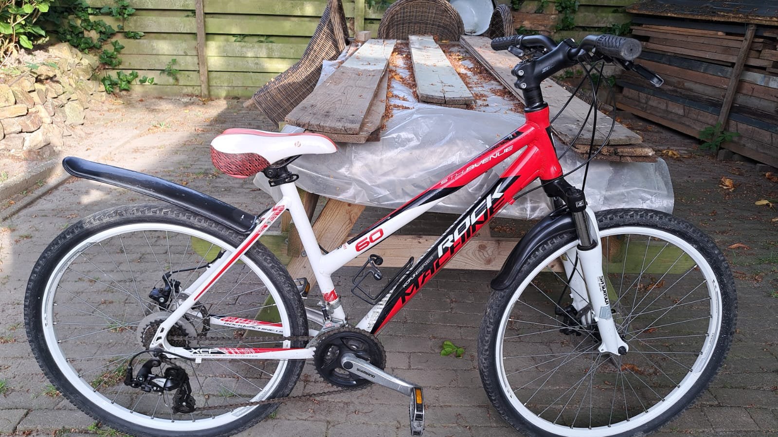 Rock Machine MTB 26 inch, Minder dan 45 cm, Ophalen, Zo goed als nieuw, Overige merken