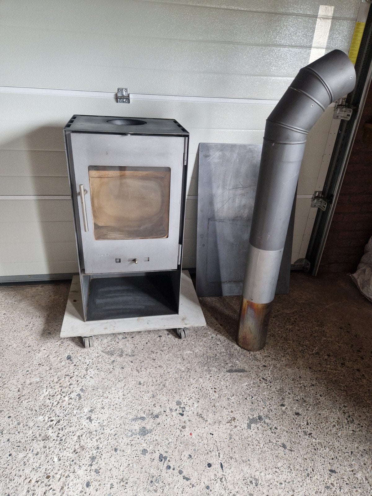 Houtkachel Wiking 7kw Grote Stukken Hout, Huis en Inrichting, Kachels, Ophalen of Verzenden, Hout, Houtkachel