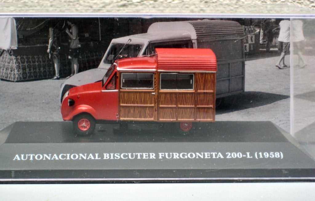 Autonacional Biscuter bestel 1956 Altaya micro cars 1:43, Ophalen of Verzenden, Nieuw, Auto, Overige merken