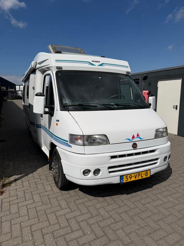 Nette fiat ducato 2.5 TDI APK 2028, Caravans en Kamperen, Campers, Ringverwarming, Fiat, Hobby, Afzuigkap