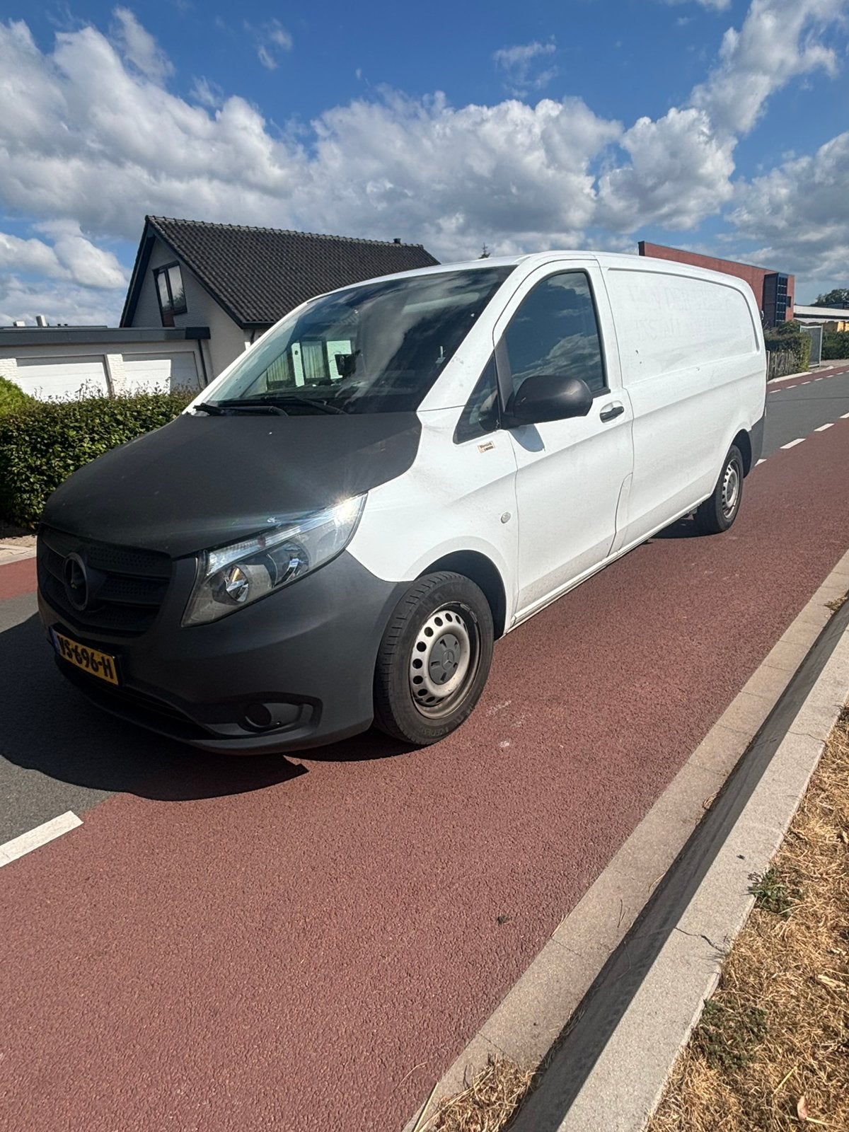 Mercedes-Benz Vito 111 chip 140 pk nieuwe turbo orginele km, Auto's, Euro 5, Stof, 4 cilinders, Wit