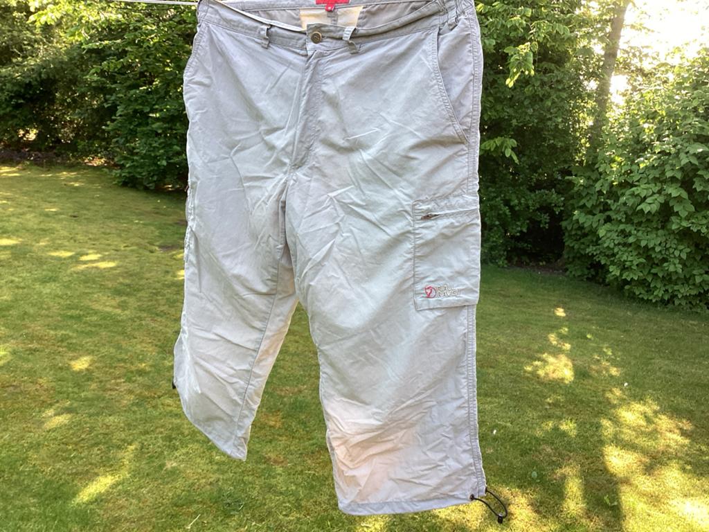 Fjallraven Driekwart Broek Dames Maat 46 Beige, Ophalen of Verzenden, Gebruikt